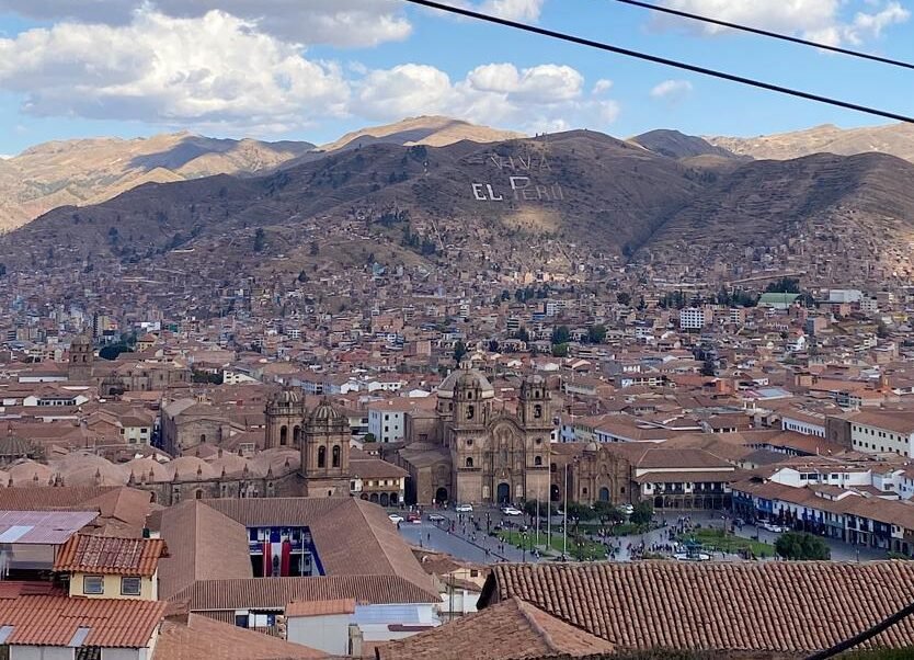 Cusco, Plaza de Armas vista dall’alto
